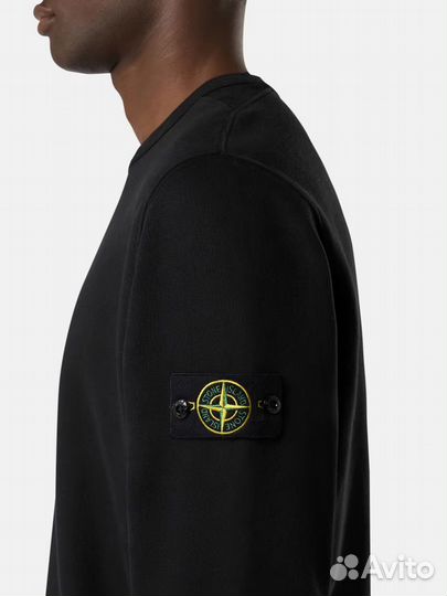 Свитшот Stone Island Brushed Organic Cotton