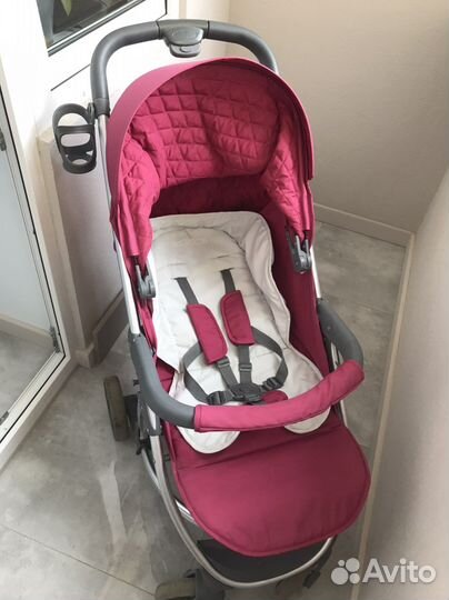 Прогулочная коляска Babyton Cosmo Red