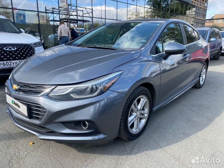 Chevrolet Cruze 1.4 AT, 2017, 120 000 км