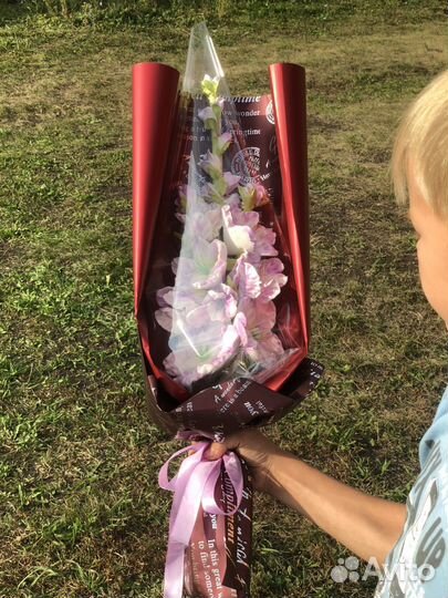 Букет цветов из зефира