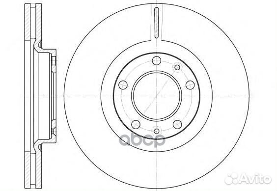 Диск тормозной 669310 Road house