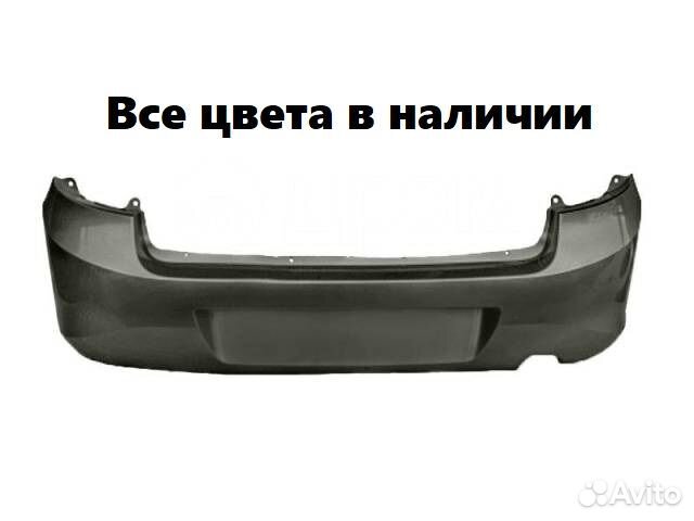 Бампер Granta задний в цвет