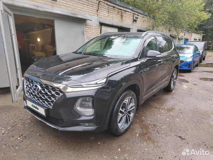 Hyundai Santa Fe 2.2 AT, 2020, 84 753 км