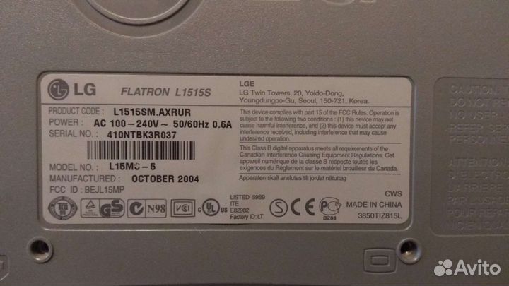 Монитор LG Flatron