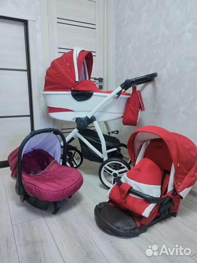 Коляска 3 в 1 AroTeam Emilio