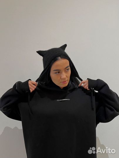 Шапка чепчик с ушками