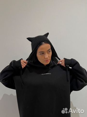 Шапка чепчик с ушками