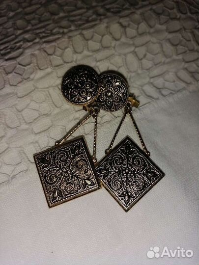 Винтажные клипсы