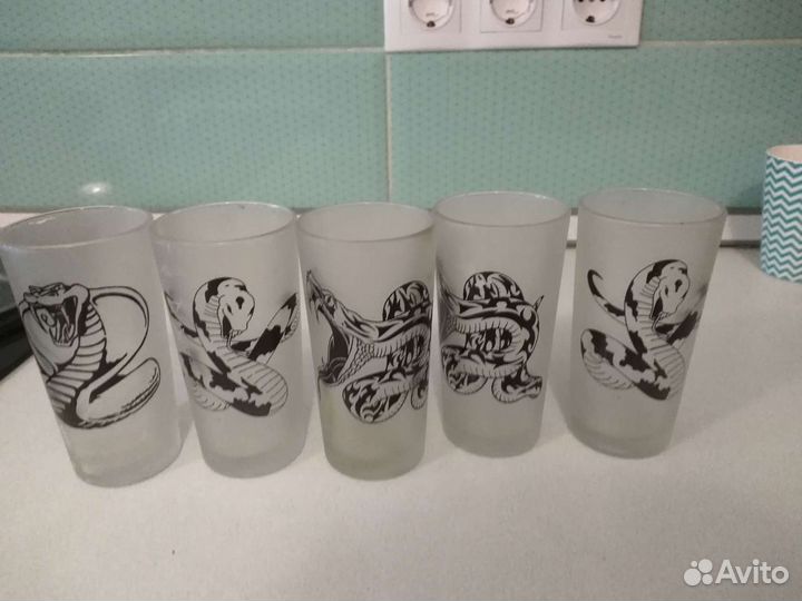 Фужеры со стаканами