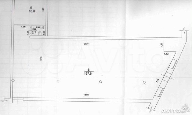 Торговое помещение по адресу Тукая, 57, 187.7 м²