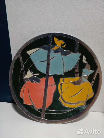 Тарелка настенная СССР