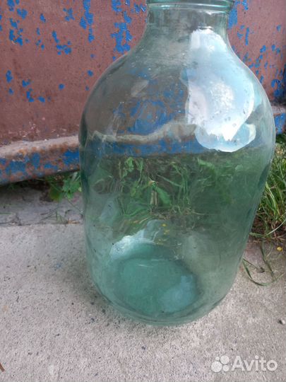 Банка 10 литров стеклянная