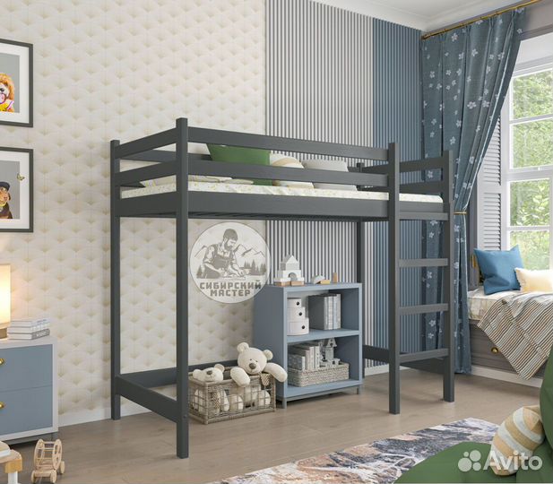 Кровать чердак