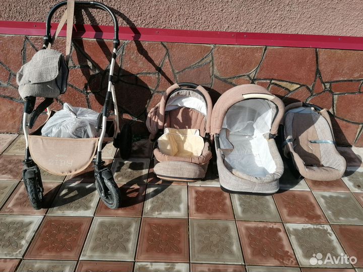 Детская коляска 3 в 1 zipy verdi