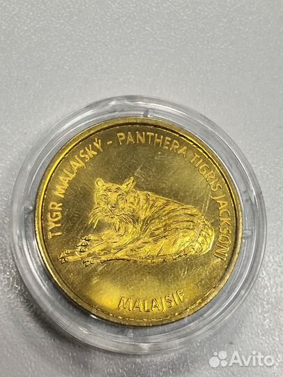 Медаль малайзийский тигр