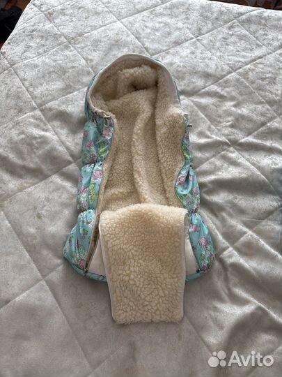 Конверт на выписку зимний овчина