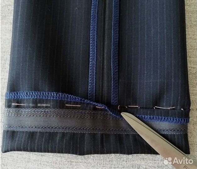 Подшив брюк