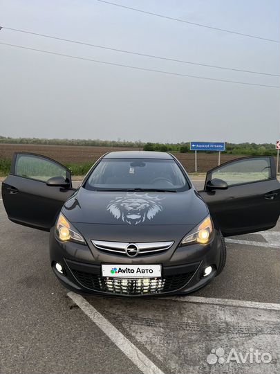 Opel Astra GTC 1.4 AT, 2013, 139 000 км