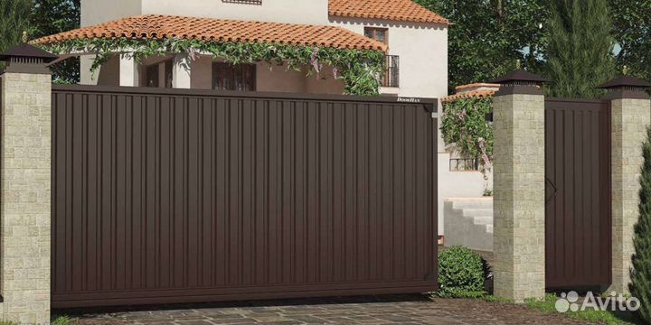 Отканые ворота от производидтеля