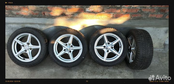 Диски с резиной r15