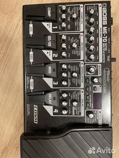 Гитарный процессор boss me 70