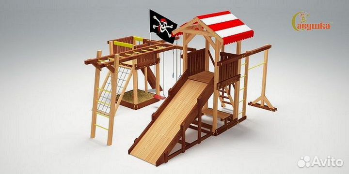 Детская площадка, городок Савушка 4 сезона 8