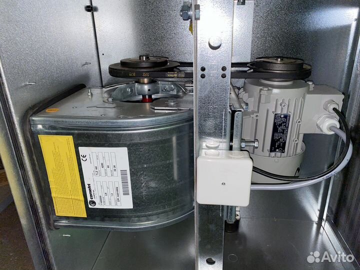 Приточная Вентиляция 1200 м3 водяным нагревателем