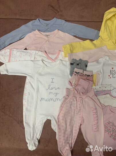 Вещи пакетом на девочку