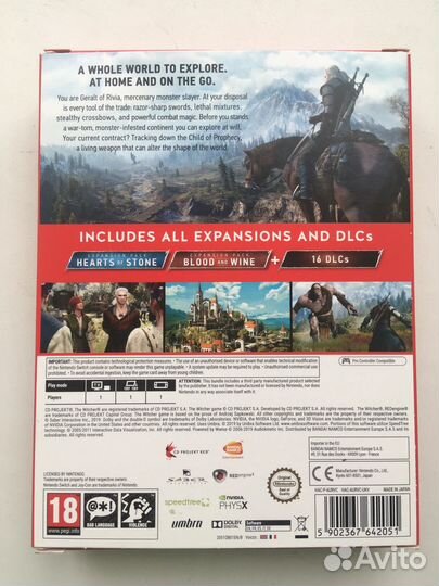 Ведьмак 3 Дикая Охота Полное издание для Switch