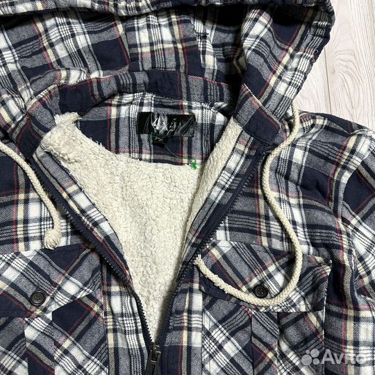 Рубашка с мехом мужская 4x4 L 50