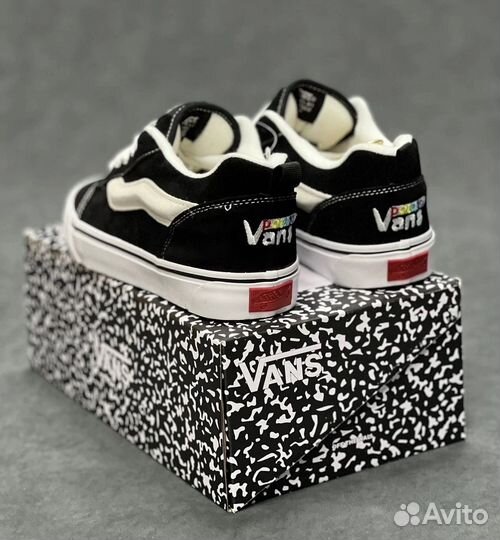 Кеды Vans Knu-Skool VR3 LX x Imran Potato «Black»