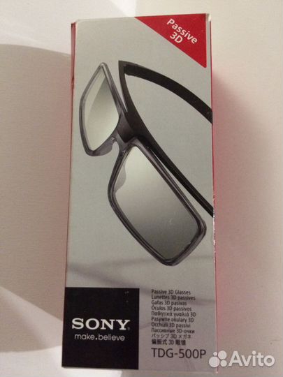 3D очки sony TDG-500P пассивные