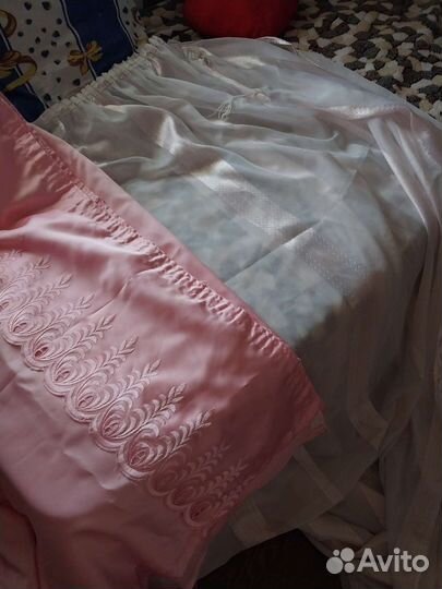 Комплект Шторы и тюль. Подвеска в подарок