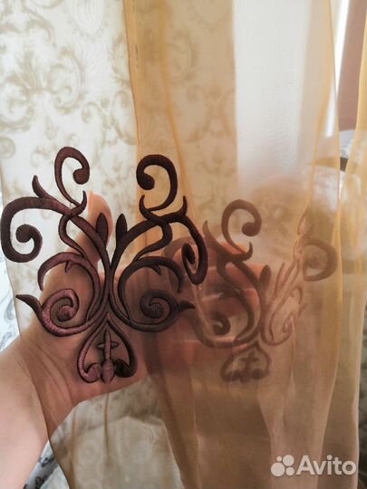 Тюль органза