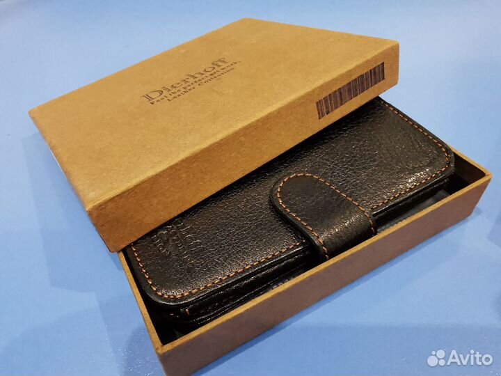 Мужское кожаное портмоне Dierhoff