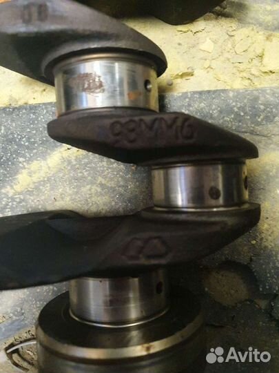 Форд фьюжн 1.6 коленвал