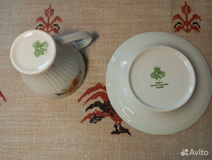 Кофейные сервизы ГДР