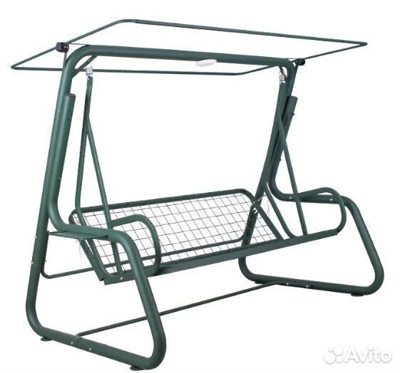 Садовые качели трехместные 