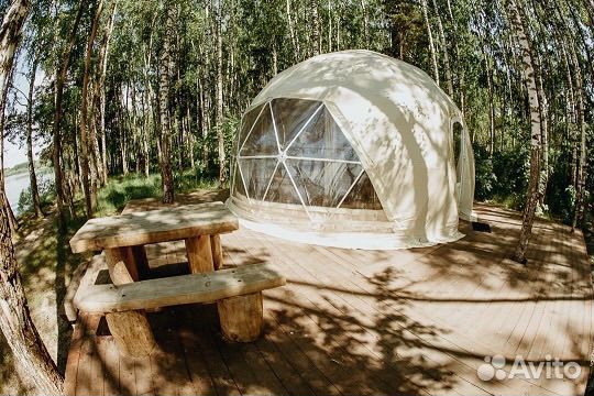 Тентовые конструкции, глемпинг