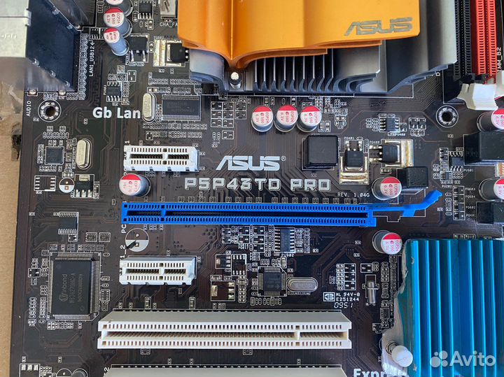 Asus p5p43td pro с процессором xeon x3220