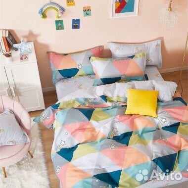 Комплект постельного белья (сатин, 100 хлопок)