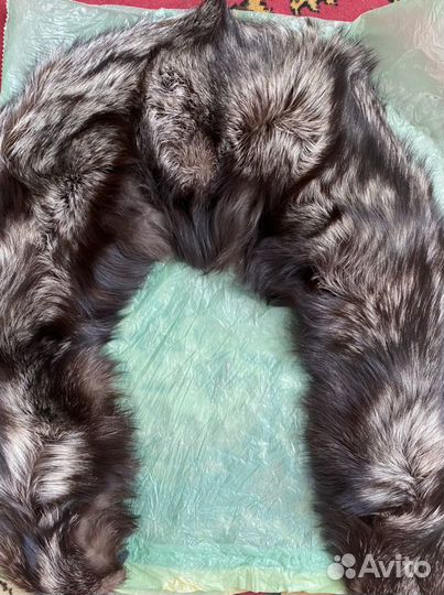 Воротник из чернобурки