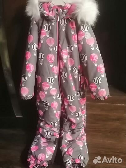 Комбинезон зимний для девочки