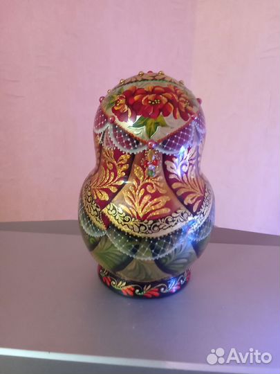 Матрешки из 5, 7, 10 штук сувенир шкатулка