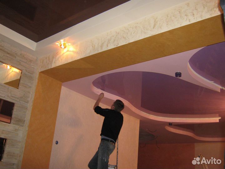 Натяжные потолки
