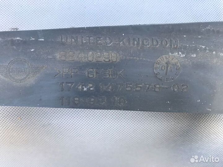 17101475578 Диффузор радиатора Mini R50