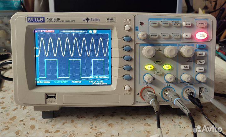 Осцилограф atten ADS1042C
