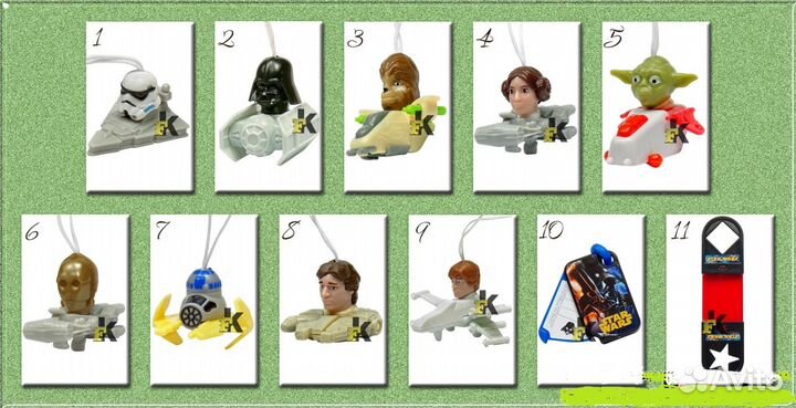 Обменяю киндер-сюрприз Звездные войны 2016г