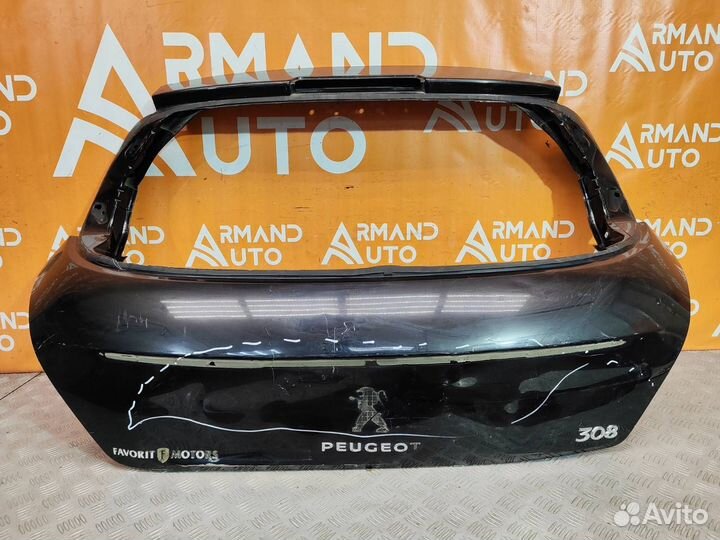 Дверь багажника Peugeot 308 1 T7 2007-2015
