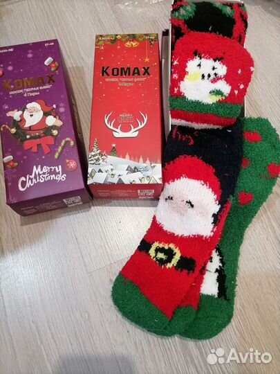 Носки новогодние
